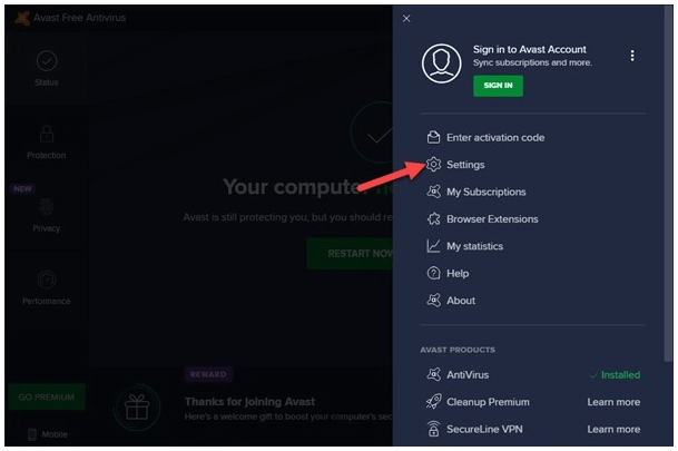 5 Fixes For Unreputable Browser Add-ons Detected in Avast