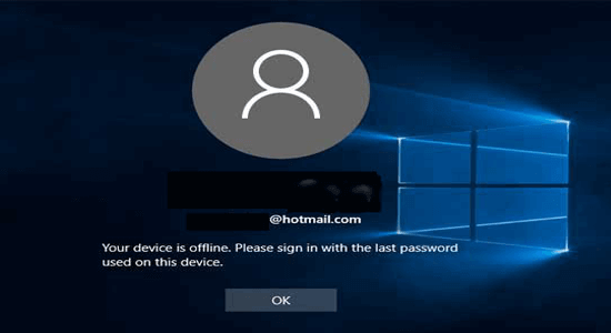 FIXED: “Your Device is Offline. Please Sign In With The Last Password” Windows 11/10