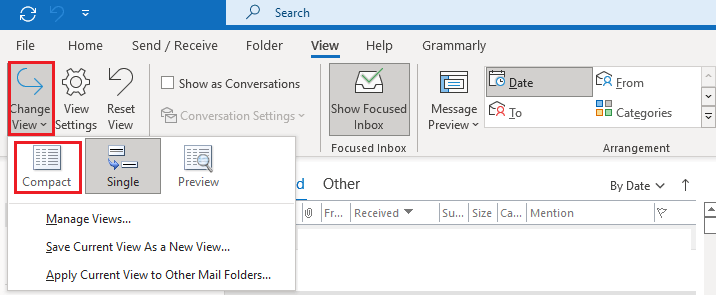 Outlook Inbox View Changed Itself? Here’s How to get Default View