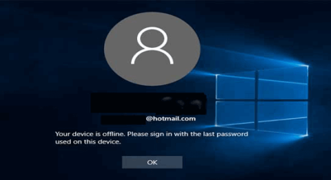 BEHOBEN: „Ihr Gerät ist offline. Bitte melden Sie sich mit dem letzten Passwort an“ Windows 11/10