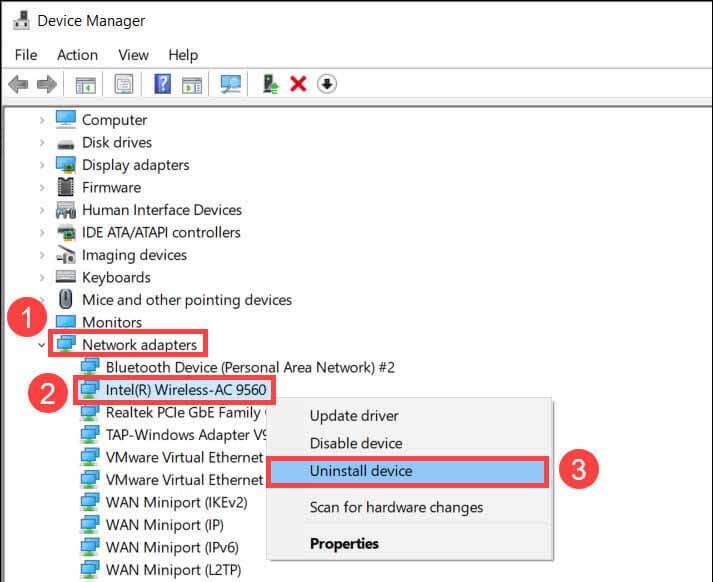 9 Fixes for Intel Wireless AC 9560 Not Working (Code 10)