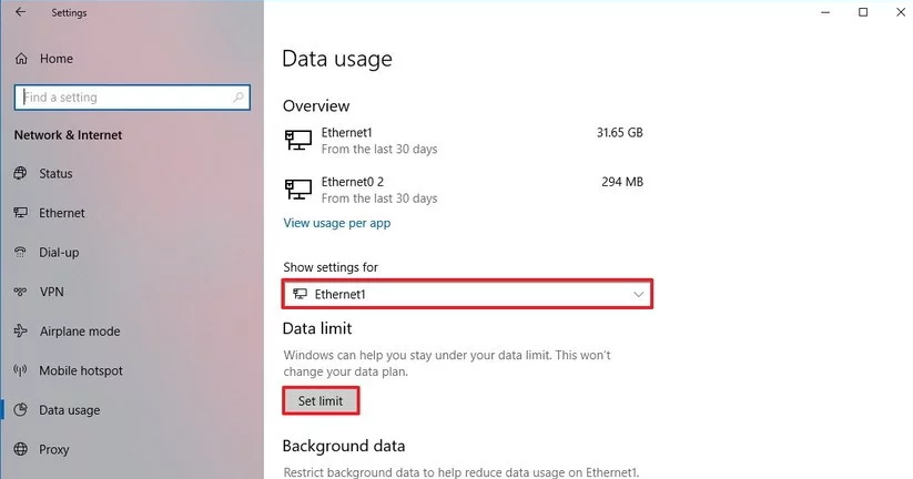 [Complete Guide] How To Set And Reset Data Usage Limit On Windows 10?