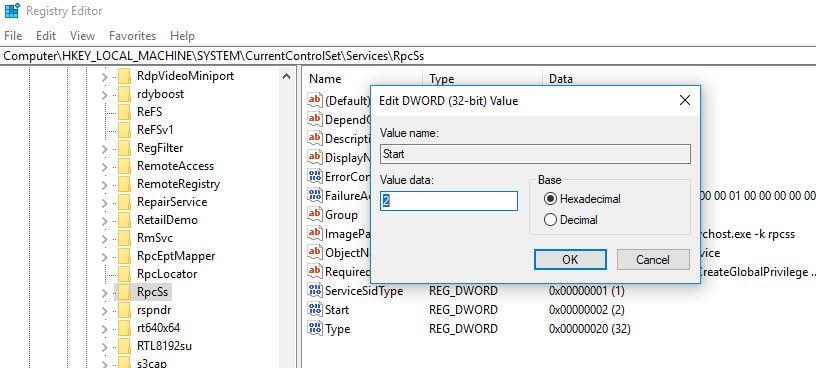 [DIPERBAIKI] Server RPC Tidak Tersedia 0x800706ba