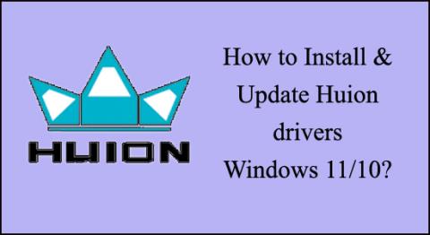 Jak zainstalować i zaktualizować sterowniki Huion Windows 11/10?