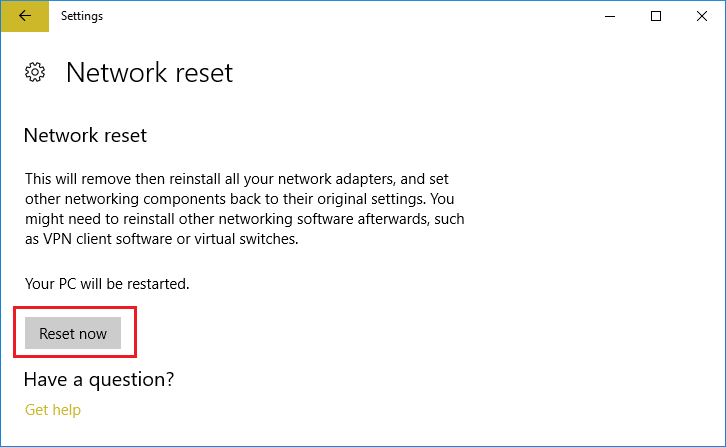 [RÉSOLU] Comment réparer l'erreur Pas d'accès Internet dans Windows 10 ?