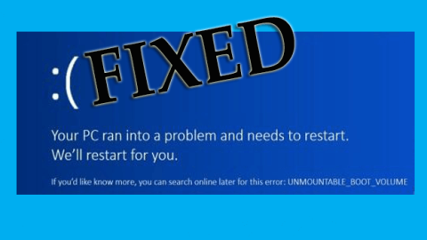 Perbaiki Volume Boot yang Tidak Dapat Dipasang Kesalahan Windows 10 [Solusi 8 Teratas]