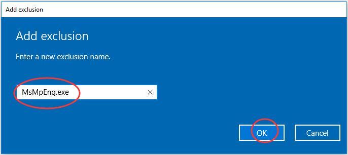 [FIXAT] Serviciu antimalware care poate fi executat cu utilizare ridicată a procesorului în Windows 10