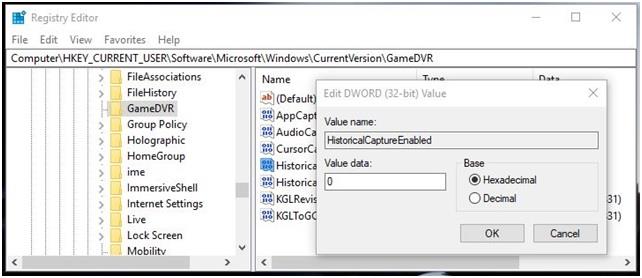 Windows 10'da Oyun DVR ve Oyun Çubuğu Nasıl Devre Dışı Bırakılır?