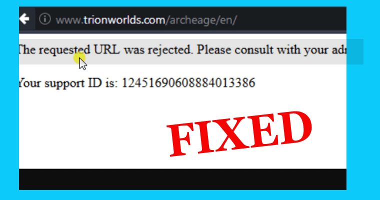 Perbaiki "URL yang Diminta Ditolak: Silakan Konsultasikan dengan Administrator"
