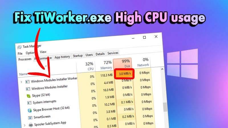 9 Solusi Terbaik Untuk Memperbaiki Penggunaan CPU Tinggi “TiWorker.exe” Dengan Mudah