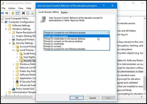 [已修復] 錯誤 740 請求的操作需要提升 Windows 10
