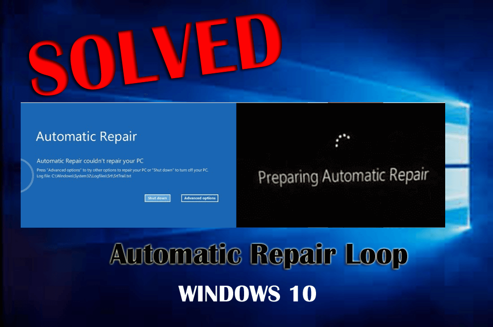 Automatyczna pętla naprawy w błędzie systemu Windows 10 [ROZWIĄZANE]