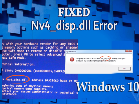 Cara Mengatasi Kesalahan Nv4_disp.dll Di Sistem Windows