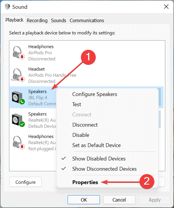 Corriger le « craquement audio/son » sous Windows 11 [GUIDE ÉTAPE PAR ÉTAPE]