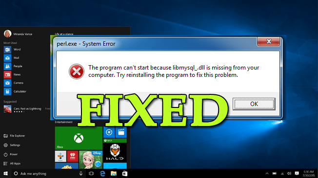 Bagaimana Memperbaiki Kesalahan Libmysql.dll Hilang Atau Tidak Ditemukan di Windows 10?