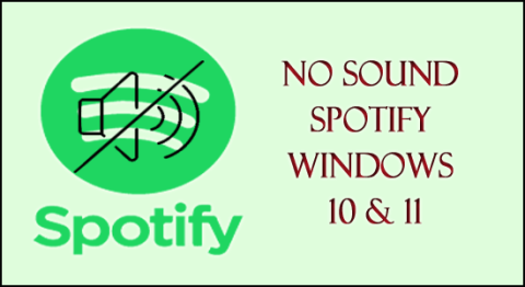 12+ исправлений для отсутствия звука Spotify Windows 10 и 11