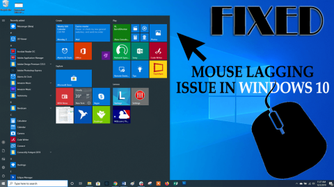 Windows 10 문제에서 마우스 지연을 수정하는 방법?