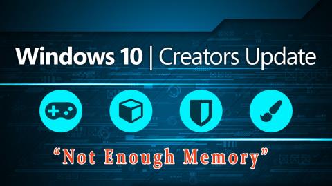 Windows 10 Creators Update를 설치하기 위한 디스크 공간이 충분하지 않음을 처리하는 방법은 무엇입니까?