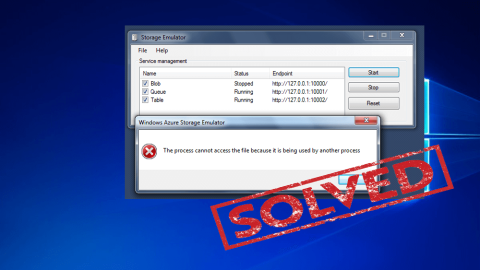 Przewodnik po naprawie Błąd „Proces nie może uzyskać dostępu do pliku, ponieważ jest używany przez inny proces”