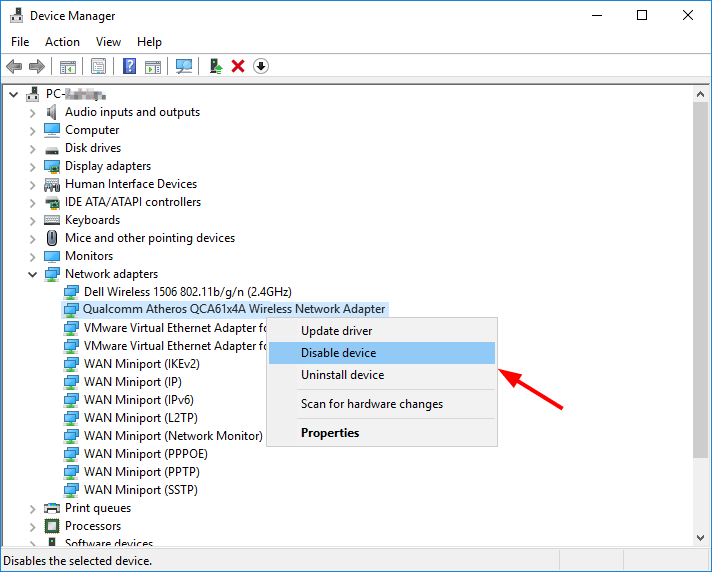 Masalah Driver Qualcomm Atheros Qca61x4a pada Windows 10 [3 Perbaikan Cepat]