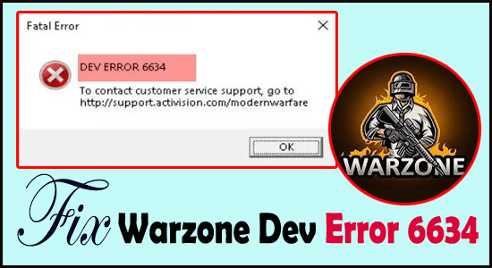 8 Trik Mengatasi Warzone Dev Error 6634