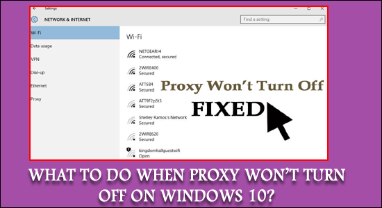 Apa yang Harus Dilakukan Saat Proxy Tidak Mau Mati di Windows 10?