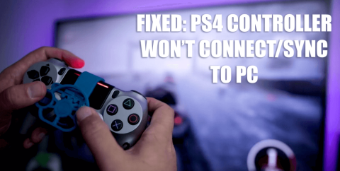 PS4コントローラーが接続/同期されない問題を修正する方法は？