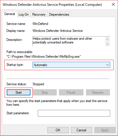 Windows Defender nie uruchamia się w systemie Windows 10 [NAPRAWIONO]