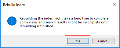 Windows 10 1909에서 파일 탐색기 검색이 작동하지 않는 문제를 해결하는 방법
