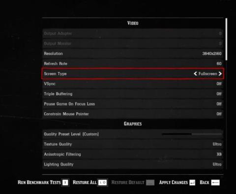 La pantalla completa de Red Dead Redemption 2 no funciona [6 ARREGLOS]