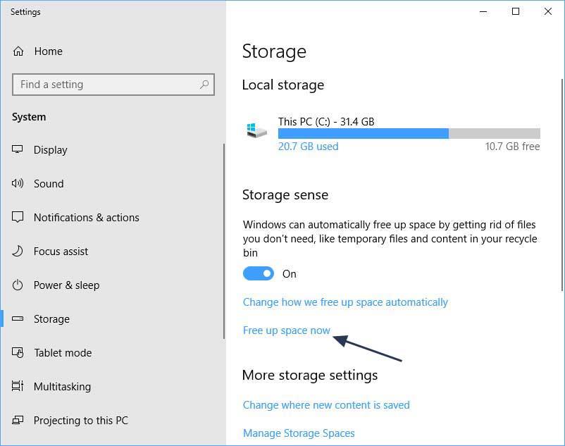 Windows 11 зависает. You can manage your Storage in settings.