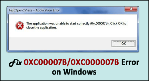 Jak naprawić błąd 0xc00007b/0xc000007b (wszystkie gry i oprogramowanie na komputer) w systemie Windows 10, 8.1, 8 i 7