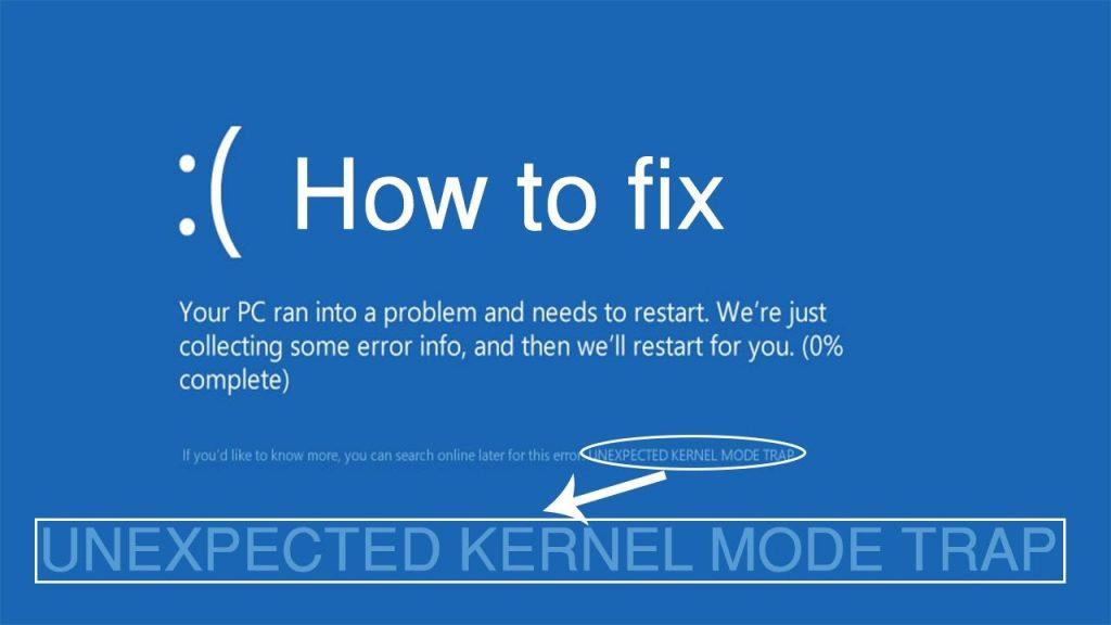 [ASK] Bagaimana Cara Memperbaiki TRAP MODE KERNEL YANG TIDAK DIHARAPKAN di Windows 10?
