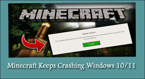 Minecraft가 Windows 10/11에서 계속 충돌하는 문제를 해결하는 방법은 무엇입니까?  [업데이트된 가이드]