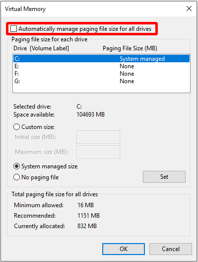 PAGE_FAULT_IN_NONPAGED_AREA 오류를 수정하는 방법?