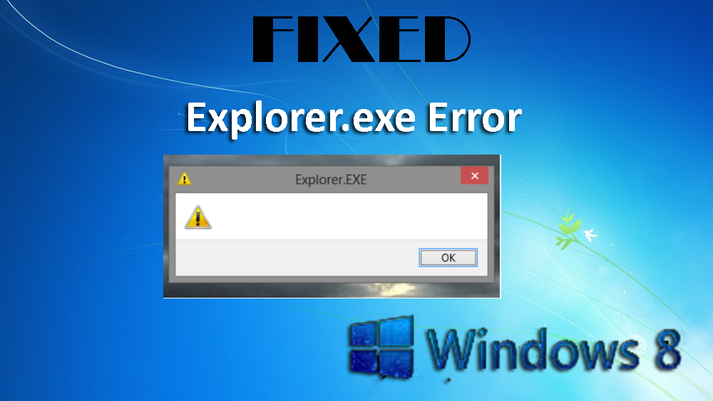 [UPDATE] Top 5-methoden om Windows 8 Explorer.exe-fout te herstellen