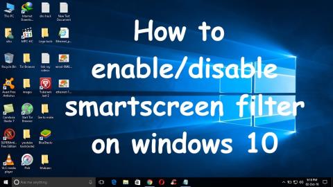 Remedieri pentru erorile filtrelor SmartScreen în Windows 10 și 8.1