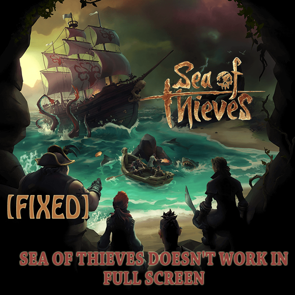 Top 6 Fixes to Solve Sea of Thieves Doesn’t Work in FullScreen Issue