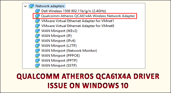 Masalah Driver Qualcomm Atheros Qca61x4a pada Windows 10 [3 Perbaikan Cepat]