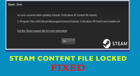 FIXED Steam Content File Locked Error dalam 9 Cara Cepat & Mudah