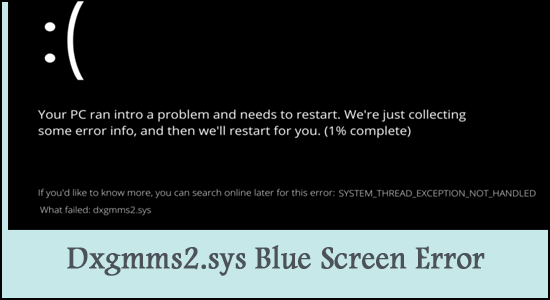 Dxgmms2.sys Kesalahan Layar Biru Windows 11/10 [Panduan 2022]
