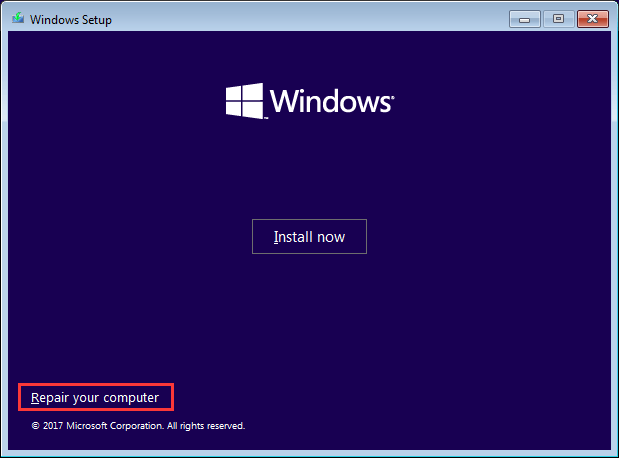 Napraw niemożliwy do zamontowania wolumin rozruchowy Windows 10 Error [Najlepsze rozwiązania 8]