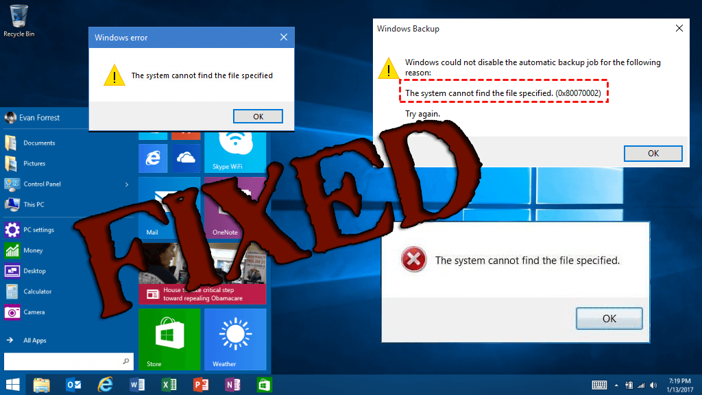 Windows cannot find. The System cannot find the file specified. Windows 10 Error. Еррор 10 Триколор. Error: could not find the file specified..