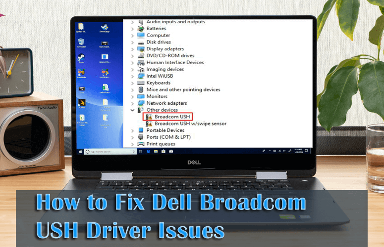 Dell Broadcom USH 드라이버 문제를 해결하는 방법