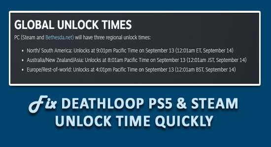 Perbaiki Deathloop PS5 & Steam Unlock Time dengan Cepat