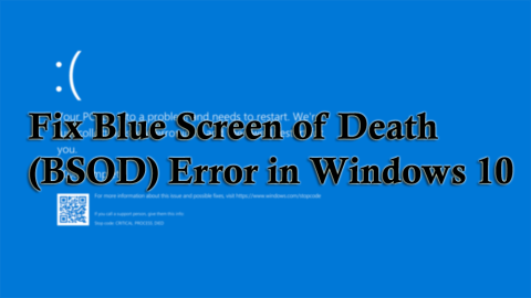 Windows 10에서 BSOD(Blue Screen of Death) 오류를 수정하는 7가지 방법