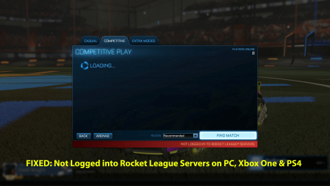 DIPERBAIKI: Tidak Masuk ke Server Liga Rocket di PC, Xbox One & PS4