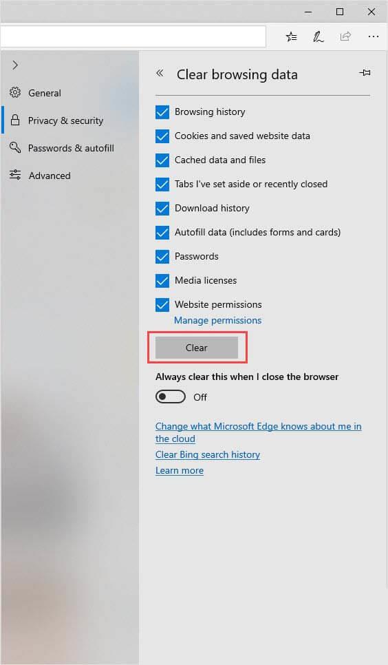 Windows 10 上的 Microsoft Edge 崩潰問題 [已修復]
