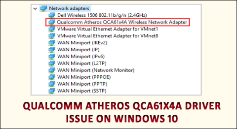 Windows 10의 Qualcomm Atheros Qca61x4a 드라이버 문제 [3가지 빠른 수정]