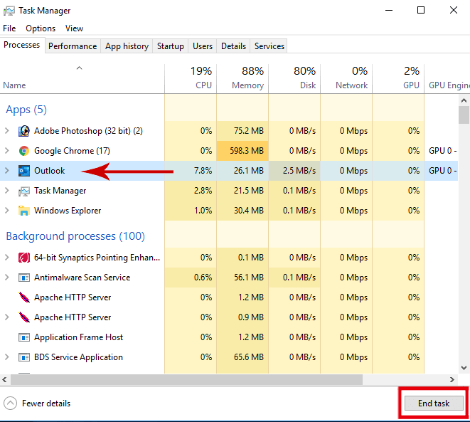 [Soal] Bagaimana Memperbaiki Outlook Tidak Bisa Dibuka Di Windows 10?